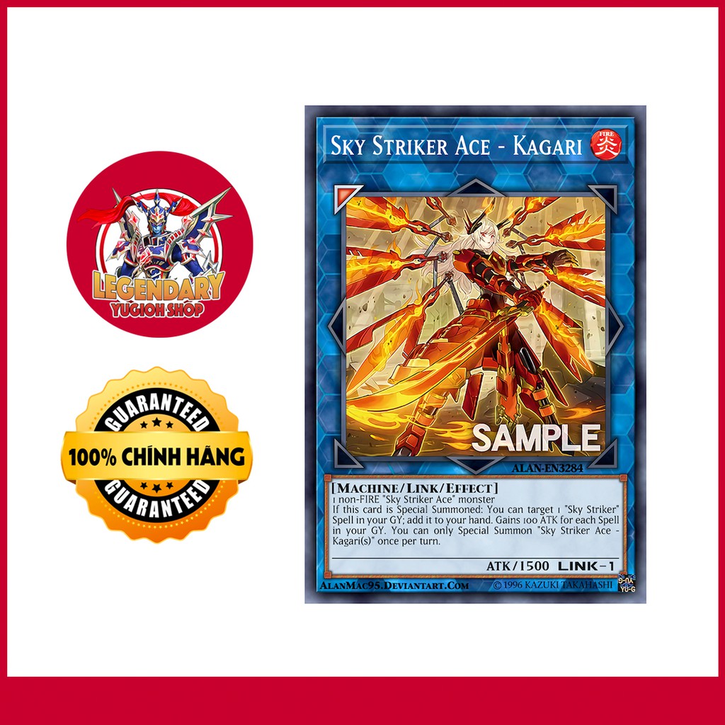 [Thẻ Bài Yugioh Chính Hãng] Sky Striker Ace - Kagari - Alternate Art