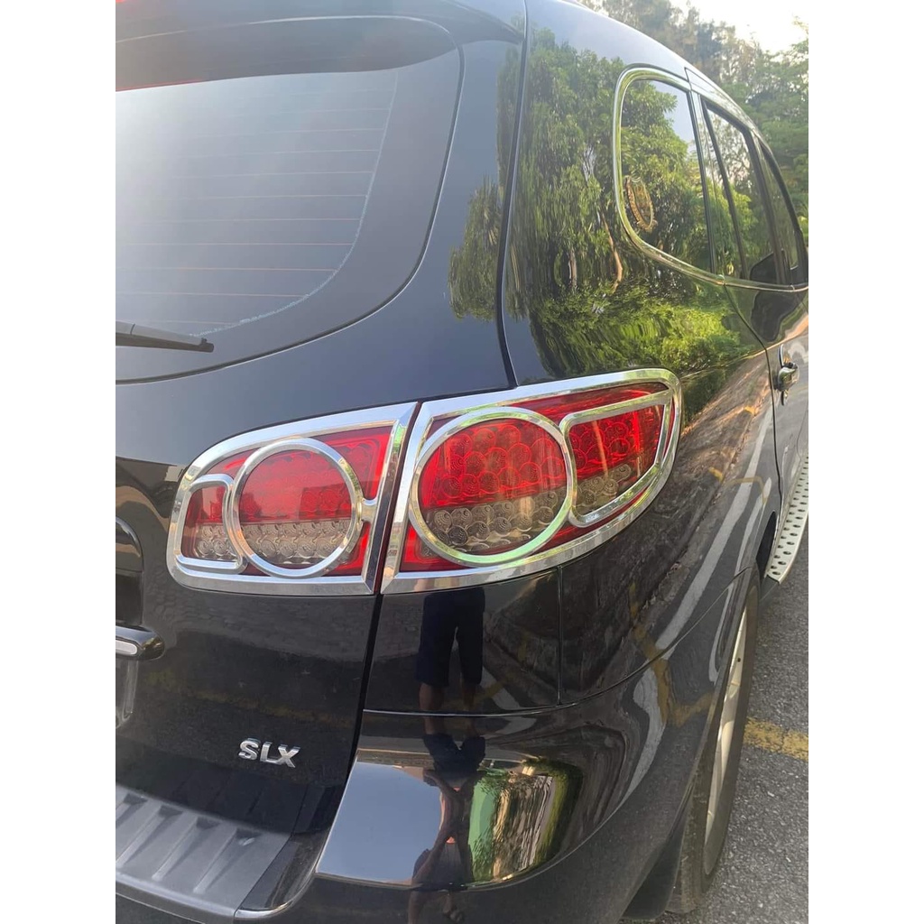 Ốp viền đèn pha hậu Hyundai Santafe 2007-2012