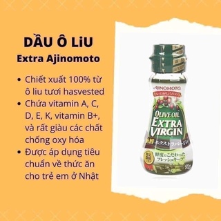 Dầu Olive Extra Virgin 70g Nhật