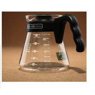 Bình Đựng Cà Phê Hario V60 Coffee Server 02 700ML (VCS-02B)