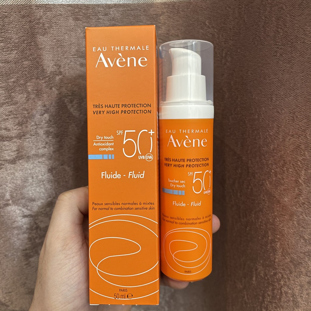 Kem Chống Nắng AVENE Dry Touch Antioxidant Complex Fluide