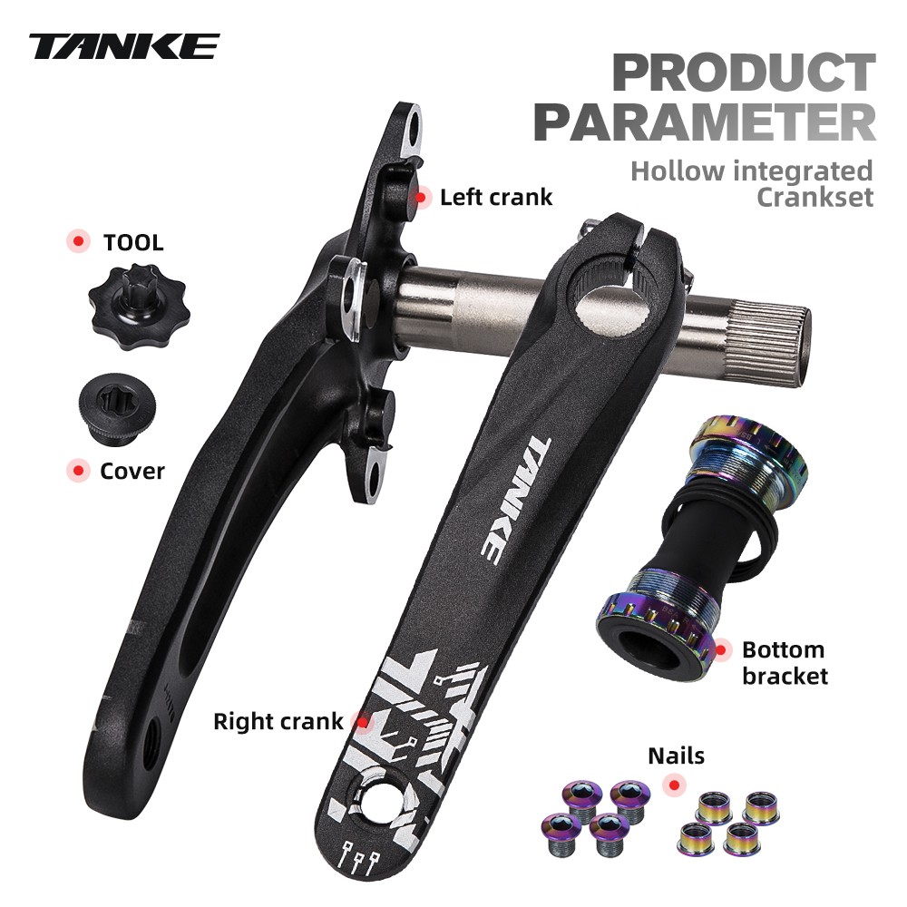 TANKE Đĩa Răng Cưa Rỗng Cho Xe Đạp 32t 34 36t104bcd 170mm bb68