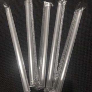 Ống hút màng bọc phi 12cm - gói 10c