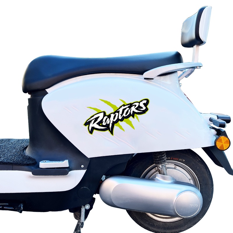 1 Đề Can Phản Quang Hình Móng Vuốt Quái Vật Cỡ Lớn 25 * 13.9cm Trang Trí Xe Hơi / Xe Máy