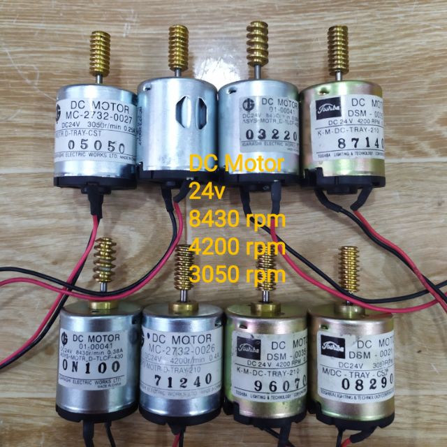 DC motor hàng Nhật tháo máy như mới
