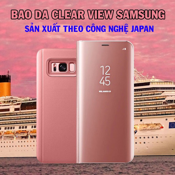 BAO DA CLEAR VIEW SAMSUNG S8 PLUS