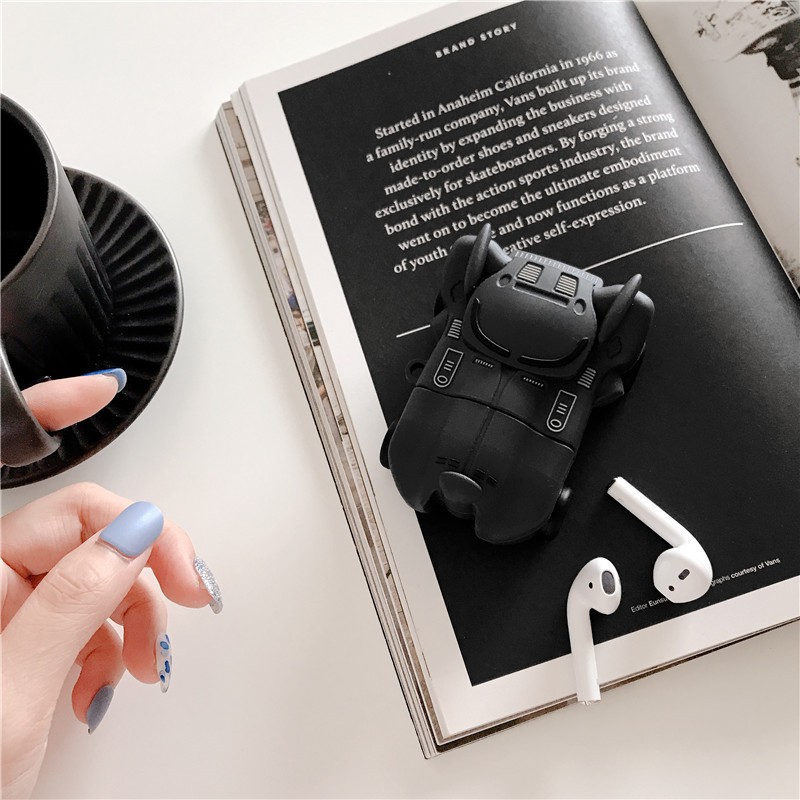 Vỏ bao đựng tại nghe airpod - Case airpod 1/ 2 Xe Batman chống va đập