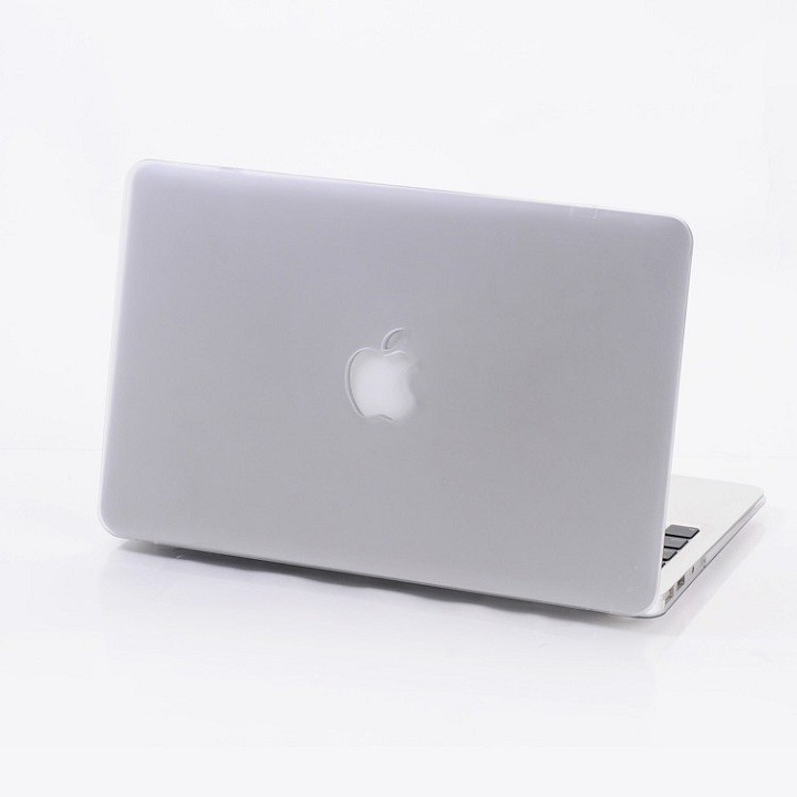 Case Macbook Air 13" ( 2018-2021)  A1932 , A2179 , A2337  trắng trong 2 màu (Tặng kèm Nút chống bụi + bộ chống gãy sạc)