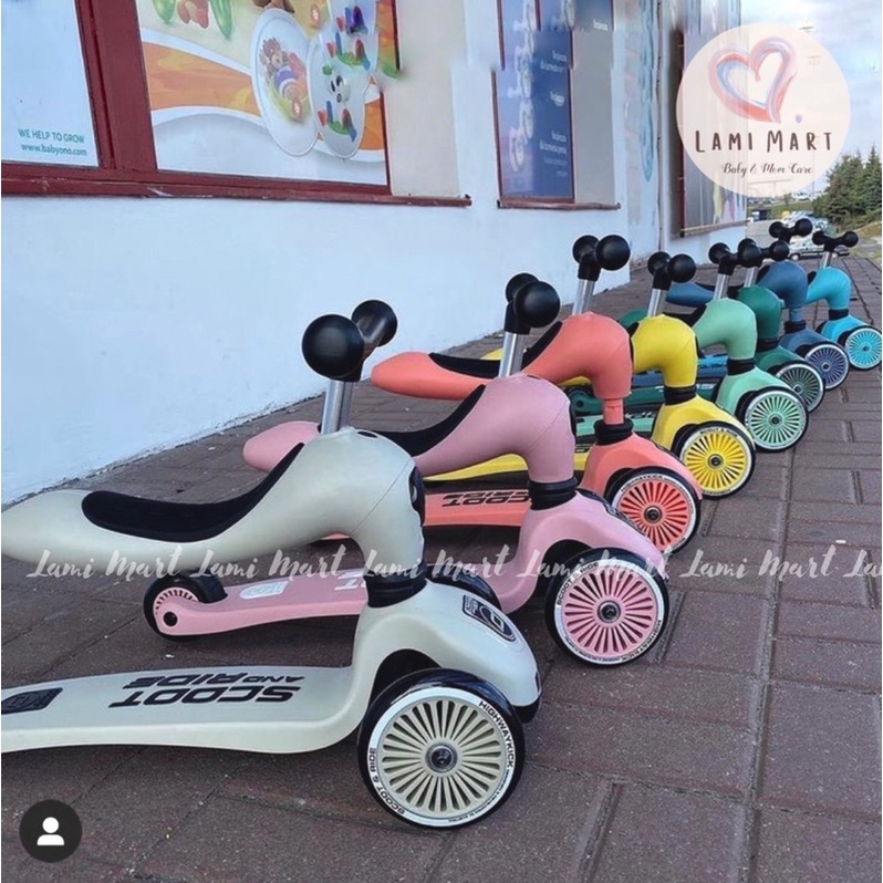 XE SCOOT AND RIDE 2IN1, XE SCOOTER- XE CHÒI CHÂN CHO BÉ từ 1 đến 5 tuổi