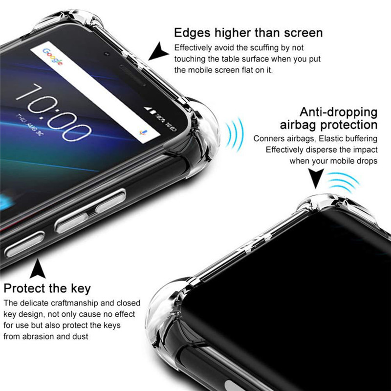 Ốp Điện Thoại Mềm Trong Suốt Siêu Mỏng Cho Samsung Galaxy Note 20 Ultra S20 Fe Note 10 10 + 9 8 S20 Plus Ultra S10 Plus Lite