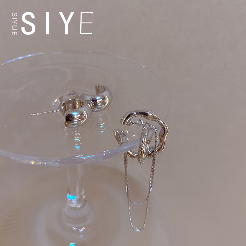 Khuyên kẹp vành tai cao cấp không cần xỏ lỗ thời trang mùa hè cho nữ