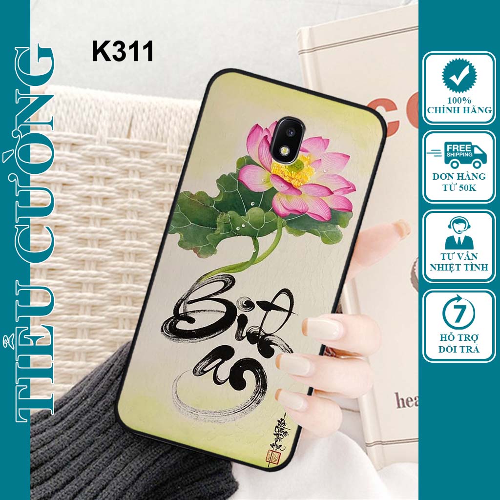Ốp Samsung J7 Pro in hình thư pháp siêu đẹp, bền và rẻ