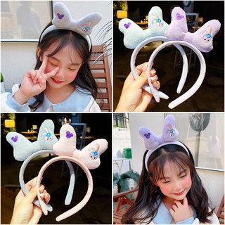 Bờm cài tóc nơ nhồi bông đáng yêu cho bé