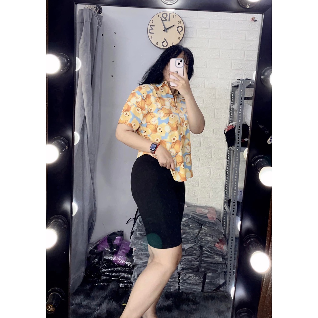 Quần ngố thun co giãn 4 chiều có túi 2 bên nữ bigsize (ảnh mẫu chụp tại shop)