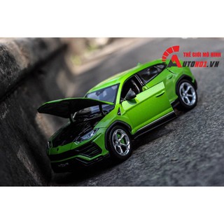 Mô hình xe Lamborghini Urus tỉ lệ 1:24 mở được 2 cửa - capo Welly