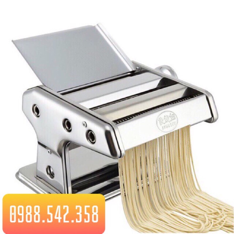 Máy cán mì cắt mì gia đình 2 lưỡi cắt