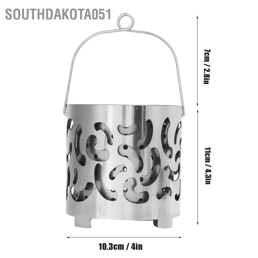 [Hàng HOT] Lò Sưởi cắm trại ngoài trời Mini bằng thép không gỉ đa chức năng di động - Lò Sưởi Ấm Bằng Ga【Southdakota051】