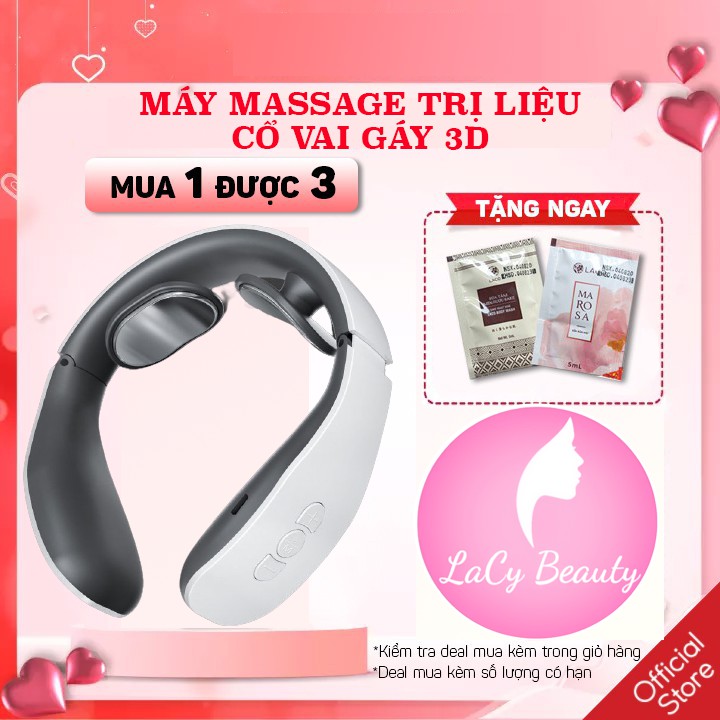 ⚡️CHÍNH HÃNG⚡️ Máy massage cổ vai gáy 3D công nghệ Nhật Bản xua tan mệt mỏi, cải thiện chất lượng cuộc sống