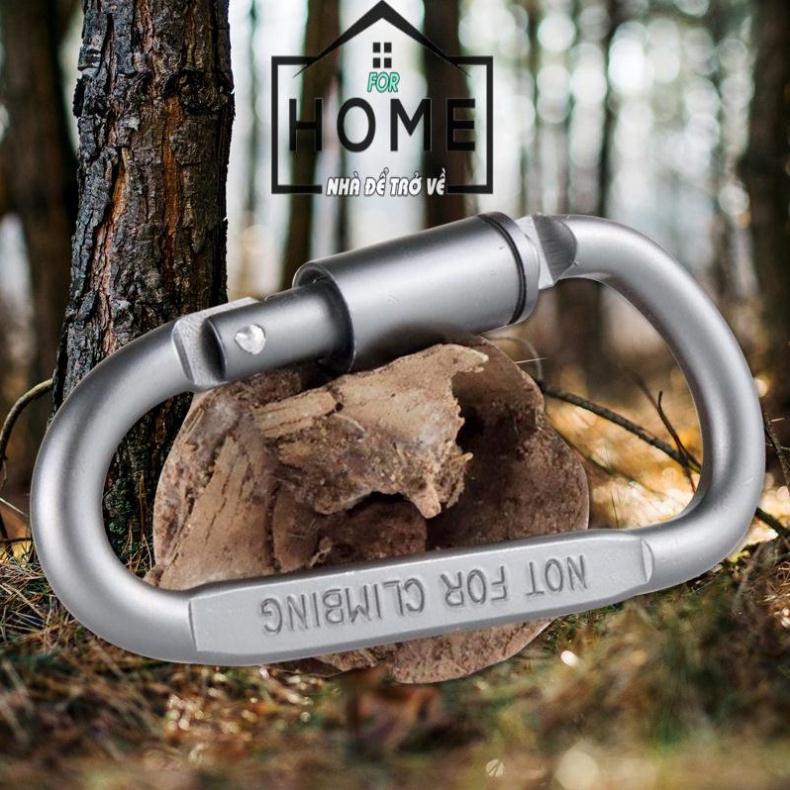 Móc Khóa Carabiner hình chữ D
