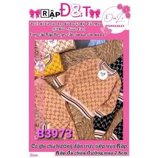 🎀𝑹𝒂̣̂𝒑 Đ&ᴛ B3973🎀 - 𝑹𝒂̣̂𝒑 𝒄𝒂̆́𝒕 𝒎𝒂𝒚 (𝑺𝒆𝒘𝒊𝒏𝒈 𝑷𝒂𝒕𝒕𝒆𝒓𝒏)