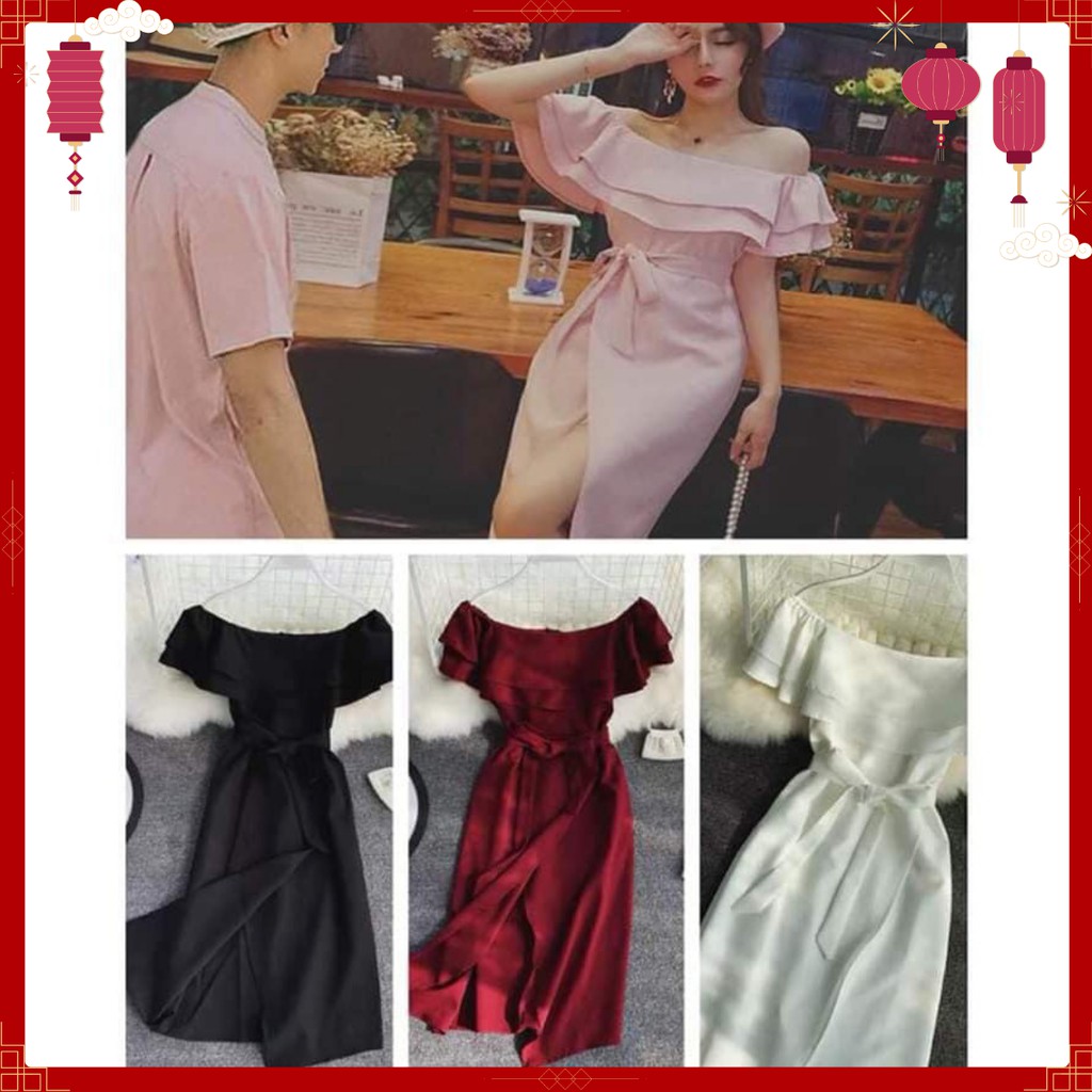 Đồ đôi ❤FREESHIP❤ Đồ đôi váy sơ mi nam nữ đẹp du lịch chụp cưới màu trắng, đỏ HOT 2020 - Áo đôi SASIN - AV84