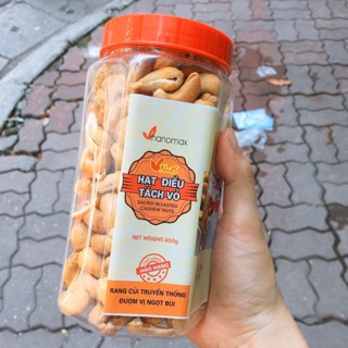 450gr Hạt Điều Rang Củi Đã Bóc Vỏ