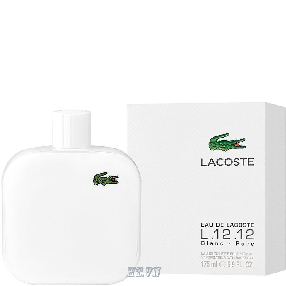 Nước Hoa Nam 175ml Lacoste Eau de Lacoste L.12.12 Blanc Pure 100% chính hãng