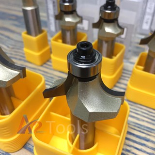 Mũi phay gỗ vát cạnh tròn lồi cốt 1/2" arden - made in taiwan - giá 1 mũi