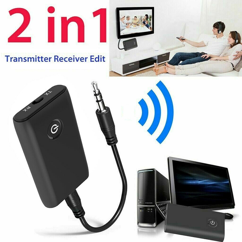 [DS] Bộ Thu Phát Bluetooth 5.0 A2Dp Đầu Cắm 3.5mm Cho Tv Xe Hơi