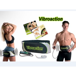 Đai massage tan mỡ bụng Vibro Action - Đai massage tan mỡ bụng