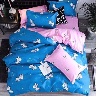 Set drap + 2 vỏ gối đầu và 1 vỏ ôm