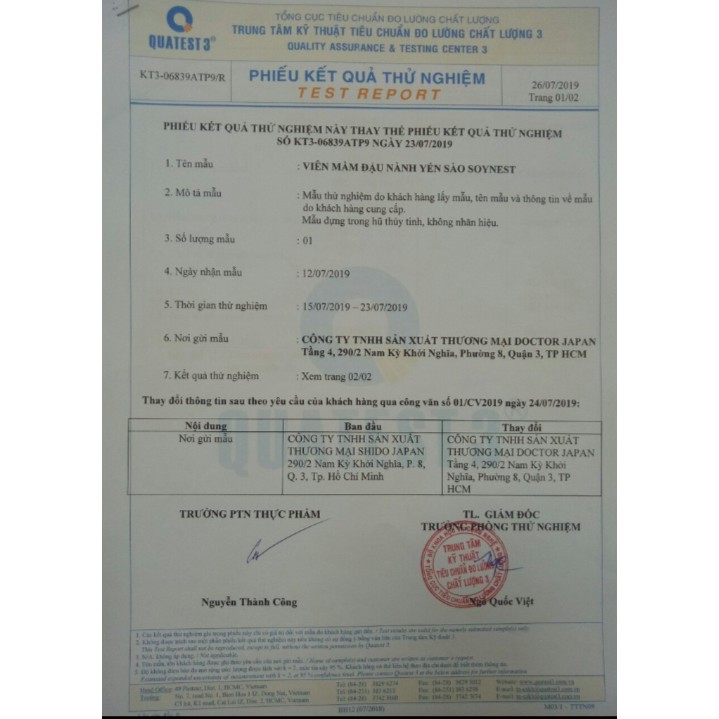 Viên mầm đậu nành yến sào soynest | BigBuy360 - bigbuy360.vn