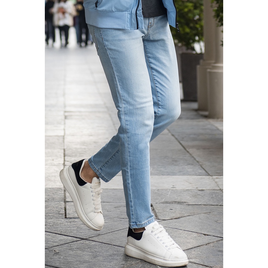 Quần Jeans TORANO Nam basic Slim dày dặn siêu bền không phai màu BJ049