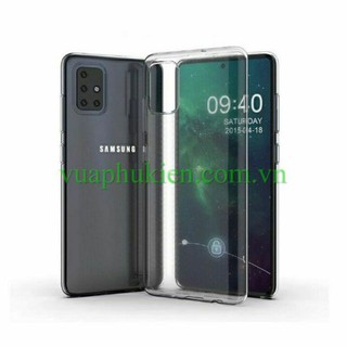 Ốp lưng dẻo cho Samsung Galaxy A51/ A71 silicon trong suốt