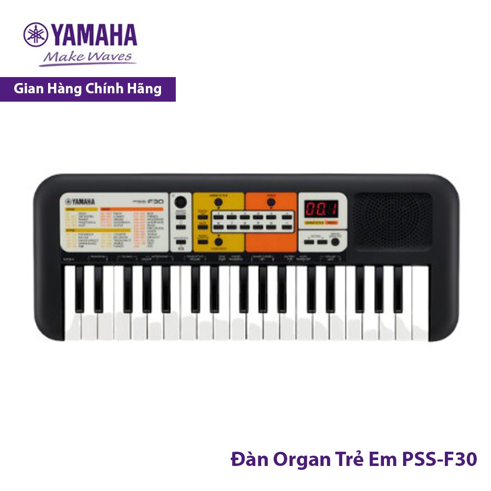 Đàn Organ Đện Tử Trẻ Em Yamaha PSS-F30 - 120 Tiếng Nhạc - 114 Điệu Nhạc Đệm