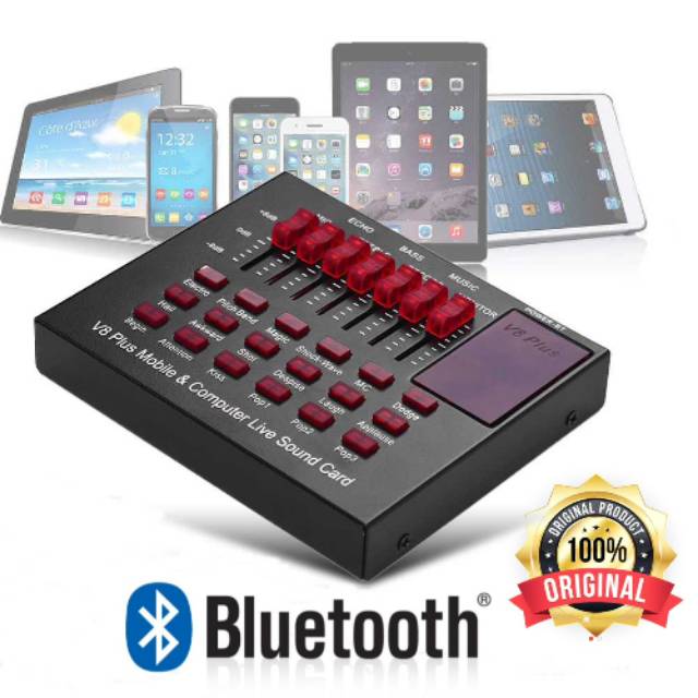 Loa Ngoài V8 V8 Plus Kết Nối Bluetooth Cổng Usb Tiện Dụng