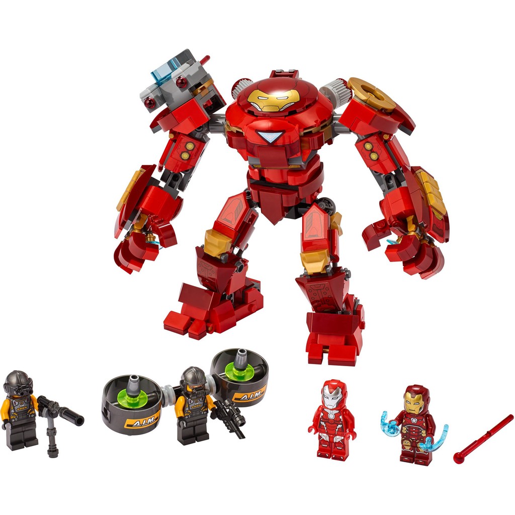 LEGO Marvel 76164 Iron Man Hulkbuster vs. A.I.M. Agent