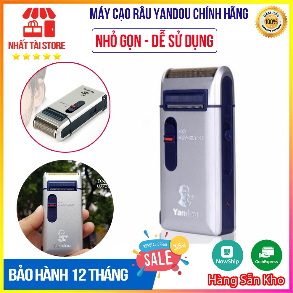 Máy Cạo Râu Thông Minh Yandou Chính Hiệu+ Tặng Kèm Túi Đựng Bằng Da💥BẢO HÀNH 6 THÁNG💥