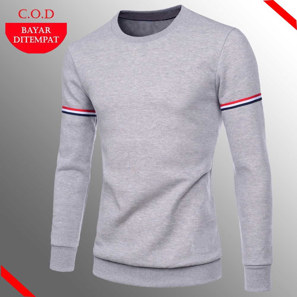 Áo Sweater Distro dày 100% thoải mái in logo mới nhất cho nam | BigBuy360 - bigbuy360.vn