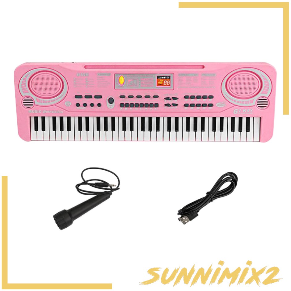 Đàn Piano Điện Tử 61 Phím Sunnix2 Cho Người Mới Bắt Đầu