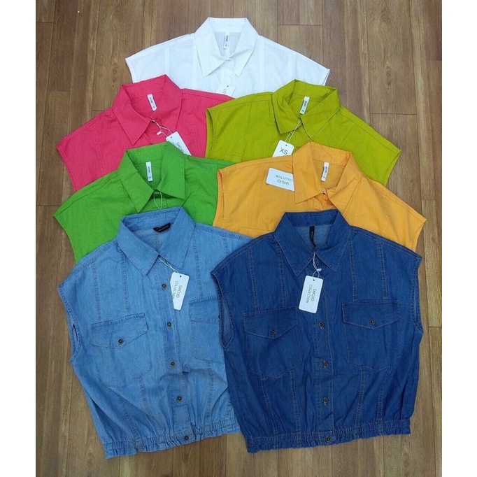 Áo Sơ Mi Nữ SHOJO Hàng Xuất Dư Hàn 3 Size 50-70Kg