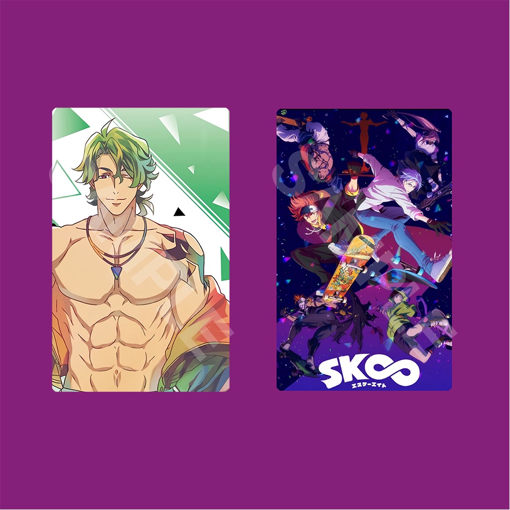 Ảnh thẻ in hình SK8 - PALE TONE card bo góc viền 5*8cm