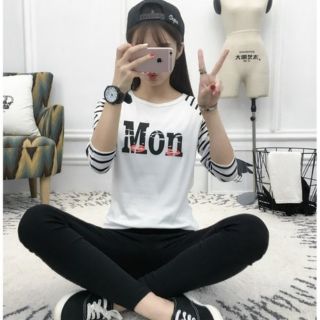 💋 FREESHIP 👉 Áo thun nữ dài tay kiểu dáng Hàn Quốc