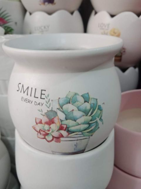 Chậu sứ Bát Tràng siêu kute