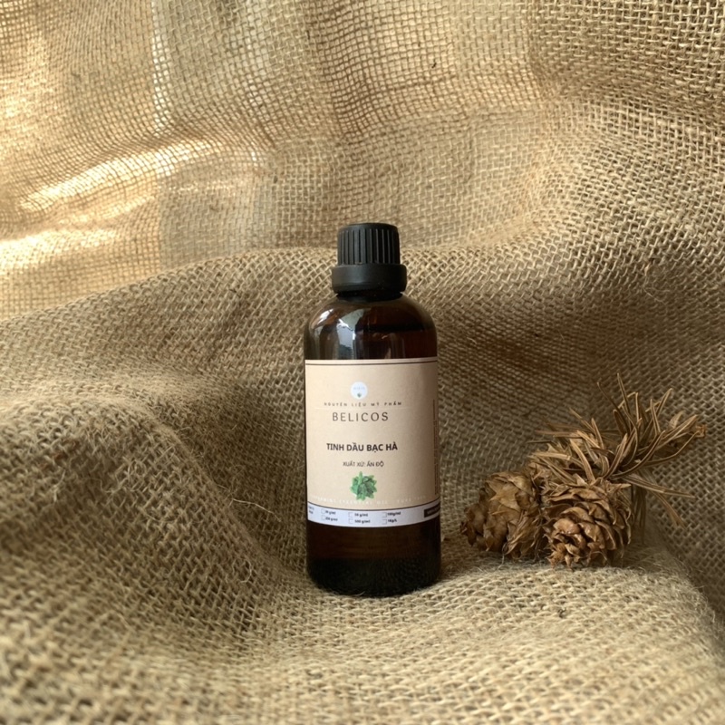 Tinh dầu Bạc Hà 50ml/100ml Pepermint essential oil - Tinh dầu thơm Ấn Độ nguyên chất