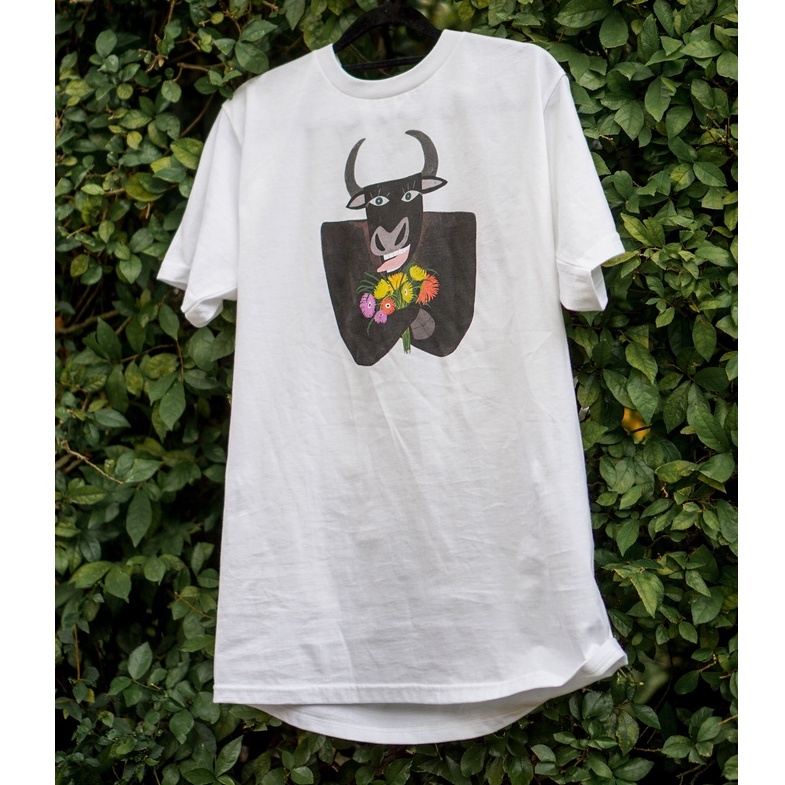 Áo thun Trâu và Hoa