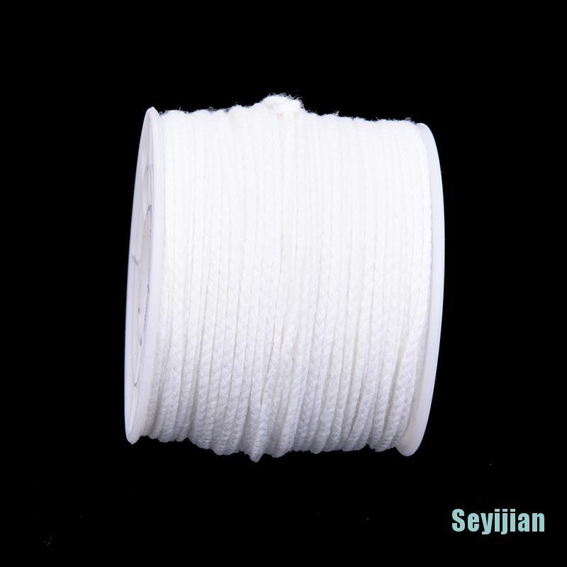 Cuộn Dây Cotton Vuông 61Mx2.5Mm Làm Đèn Cầy Tiện Dụng