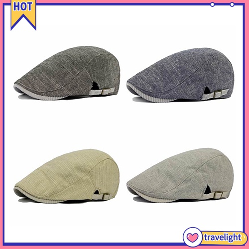 (Travelight) Mũ Beret Cotton Phong Cách Cao Bồi Cổ Điển Cho Nam