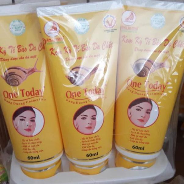 Kem ốc sên one today tẩy tế bào x 6 típ