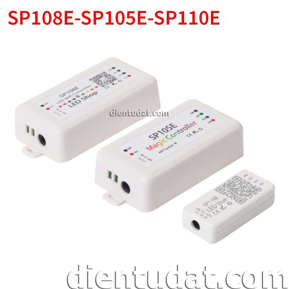 Bộ Driver LED RGB SP105E SP108E SP110E - Bluetooth APP